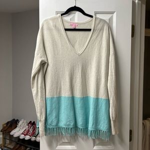 LILY PULITZER Fringe Sweater